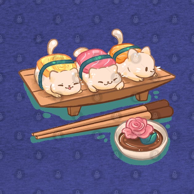 Sushi Kitties by Stars&Sprinkles